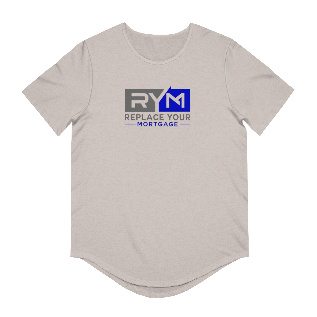 Men's Jersey Curved Hem Tee - Image 2